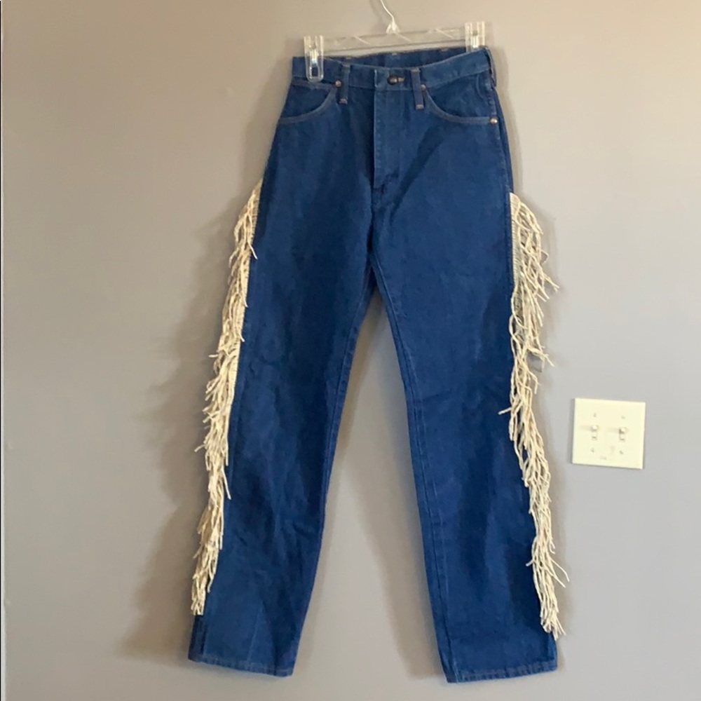 Vintage customized rodeo wrangler jeans